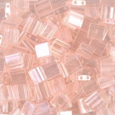 Miyuki tila 5x5mm beads - Light rose luster TL-365